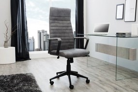 LAZIO II design irodai szék - vintage szürke
