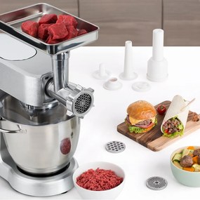 Ezüstszínű konyhai robotgép Masterchef Grande – Tefal