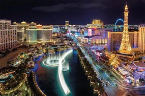 Plakát Las Vegas - Aerial View, (91.5 x 61 cm)