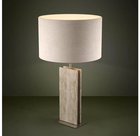 Eglo 390408 - Asztali lámpa BELESAR 1xE27/40W/230V bézs