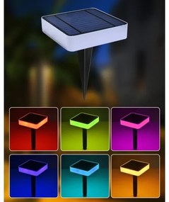 Immax NEO 07911L - LED RGB dimmelhető napelemes lámpa 1W/5V IP54 Tuya