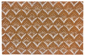 Kókuszrost lábtörlő 60x40 cm Mini White – Casa Selección