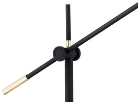 Argon 4735 - Állólámpa DETROIT 1xE27/15W/230V fekete