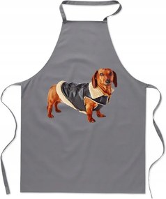 Konyhai kötény nyomtatás Tacskó Vicces Kutyák Ajándék