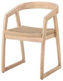 Natúr színű kaucsukfa étkezőszék Serrone – Bloomingville