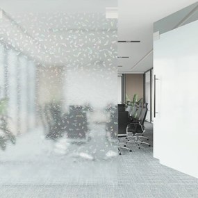 matt szivárványmintás PVC ablakfólia 90 x 2000 cm
