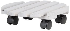 Fa gurulós virágállvány ø 29 cm (magasság 8 cm) Indoor &amp; Outdoor – Esschert Design