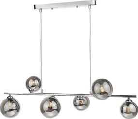 Dar Lighting modern függeszték spiral csiszolt króm darspi6450-01-24