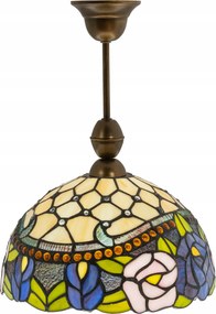 Tiffany stílusú ólomüveg lámpa