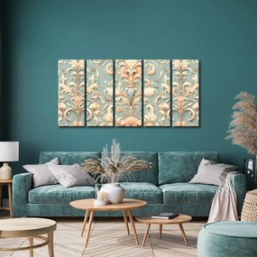 5 részes kép vintage ornamentumok