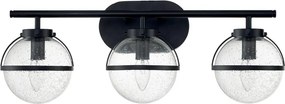 Hinkley Hollis HK-HOLLIS3-C-BK-BATH Fali lámpa 3x60W/E14 IP44