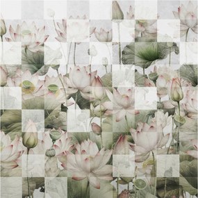 Fotótapéta Flizelin Dekoratív Hálószoba Lótusz minták 250x250