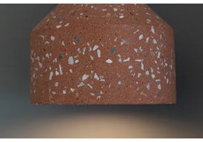 Klausen 111038 - RESIN lógó 1xE27/11W/230V rózsaszín/fekete