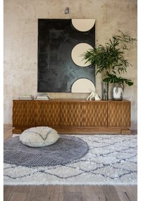 Krémszínű mosható kézi szövésű gyapjú szőnyeg 200x300 cm Berber Soul – Lorena Canals