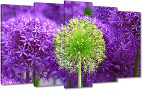 Vászonkép 100x60 Zöld virág