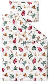 HOLLY fehér pamut ágyneműhuzat Ágyneműhuzat mérete: 70 x 90 cm | 140 x 220 cm