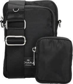 Fekete elegáns mobiltáska „Daily”