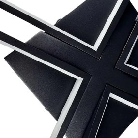 LED állítható mennyezeti lámpa 115W 230V 3000-6500K fekete + DO