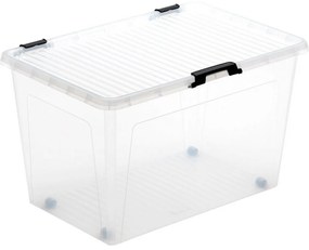 Fedeles tárolódoboz, 52 l