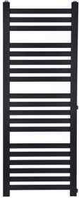 Fürdőszobai radiátor Nero 120/40 létra Fekete