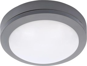 Solight Led kültéri lámpa Siena, 13W, 910lm, 4000K, IP54, szürke, 17cm