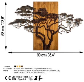 Fa fali dekoráció, Acacia Tree - 387-A