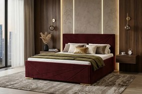 ROSI ágy 180x200 cm Piros Matrac nélkül