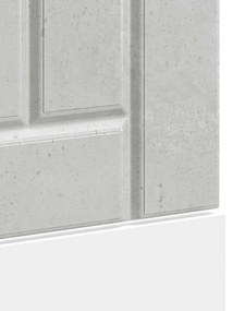 mosogatógép panel Lucca beton szürke színű fából készült műfa