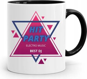 Dja Zene Bögre Fekete Party Best Dj nyomtatott fényképpel