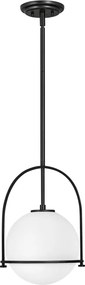 Quintiesse SOMERSET QN-SOMERSET-P-O-BK FĂŒggĆlĂĄmpa 1x60W/E27
