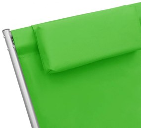 2 db zöld acél hintaszék