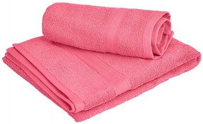 CLARYSSE ELEGANCE fürdőlepedő 70x140 cm korall, 100% pamut