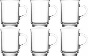 Lav Ada Teáspohár szett 6 db-os 250 ml-es üvegpohár szett