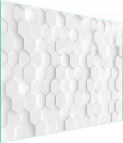 Üveg Vágódeszka 52x30 Fehér Edzett Üveg