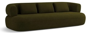 Zöld buklé kanapé 226 cm Jenny – Micadoni Home