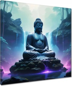 Vászonkép 90x90 Buddha és meditáció