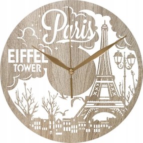 Dekoratív falióra utazóknak Ajándék Párizs 35 cm