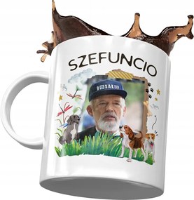 Bögre Janusz Corwin Mikke Politikusok Ajándék Nyomtatott Fotóval