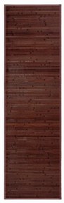 Sötétbarna bambusz szőnyeg 60x200 cm – Casa Selección