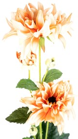 Dália művirág, 75 cm, narancssárga