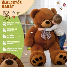 BENY nagy plüssmedve, 100cm, barna Monzana