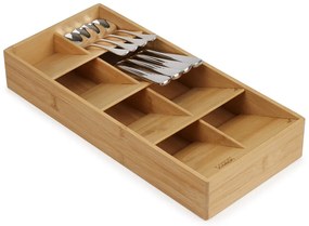 Natúr színű bambusz evőeszköztartó fiókba 17,5 x 38 cm DrawerStore – Joseph Joseph