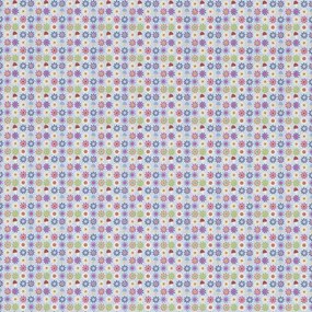 Színes Tapéta Gyerekeknek Apró Virág Minta