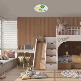 Rabalux 71069 - LED gyermek mennyezeti lámpa FROGGO LED/24W/230V 3000K