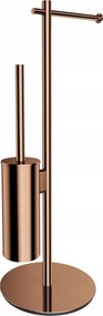 Papír- És Wc-kefetartó Állvány Réz Rozsdamentes Acél Omnires