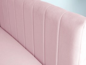 Wilsondo TEODOR saroktámlás heverő ágyneműtartóval 90x200 - rózsaszín