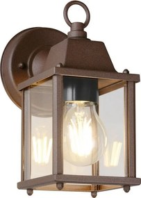 TRIO 262260124 MIRANDE Klasszikus Kültéri Fali Lámpa Rozsdás E27 IP44