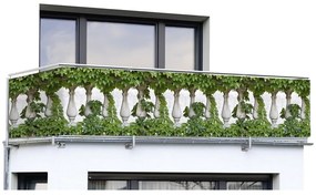 Zöld műanyag erkély belátásgátló 500x85 cm – Maximex