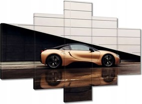 Vászonkép 100x70 Arany Bmw Autó