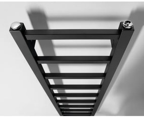 Sapho - Fürdőszobai radiátor METRO LIGHT 211W 30x114 cm matt fekete